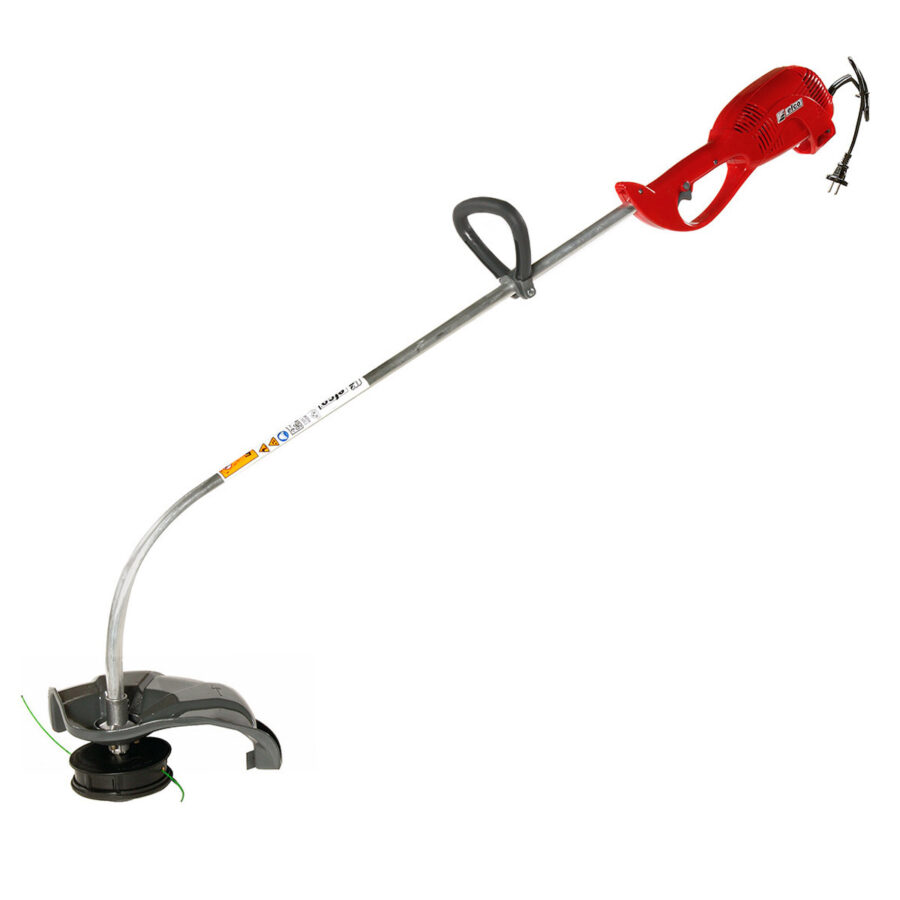 Elektrische grastrimmer – 230V/850 W – Gebogen buis Ø22 mm – Enkel handvat – 4 0 kg