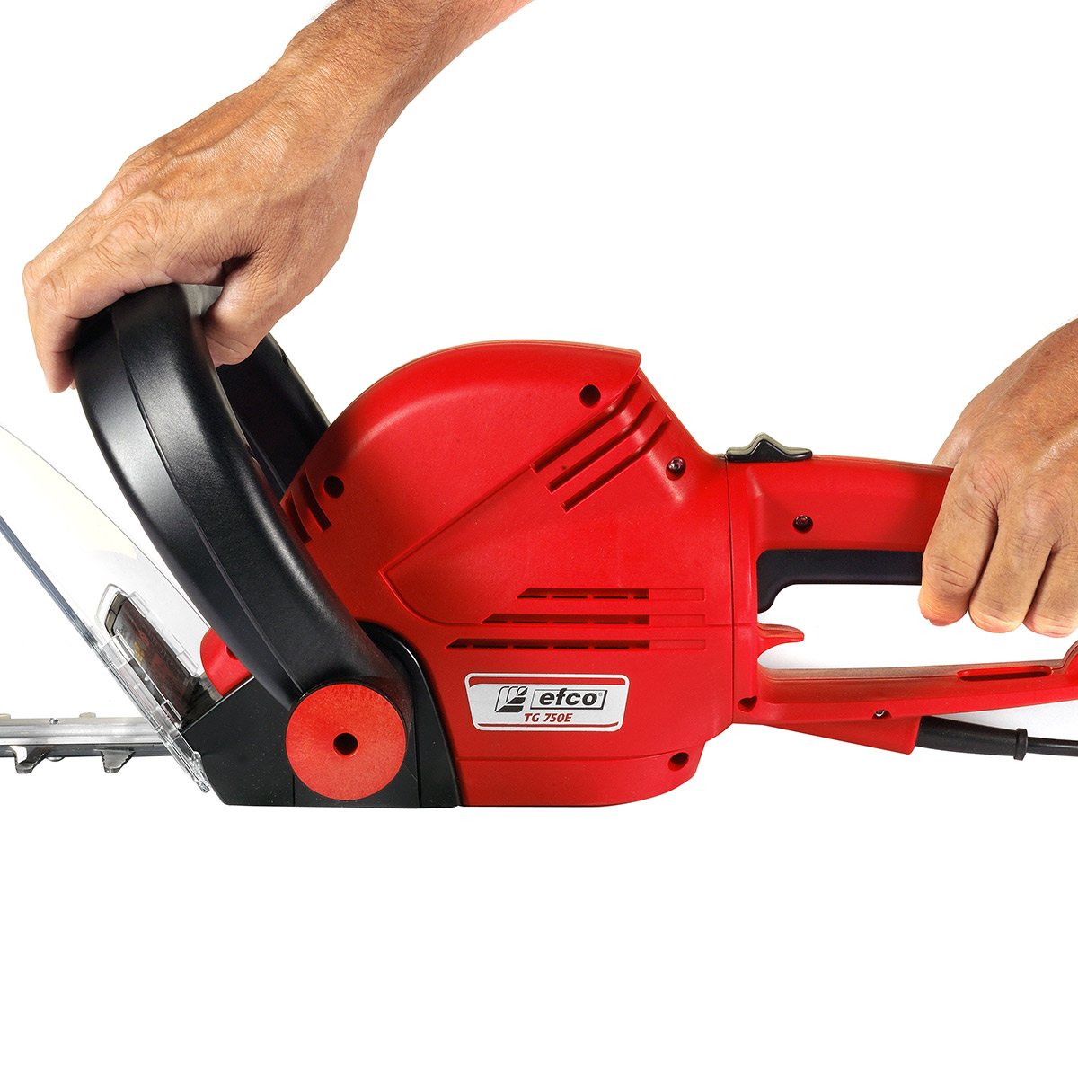 Elektrische heggenschaar - 230/700W - dubbelzijdig mes - lengte 700mm - draaibaar handvat - Afbeelding 3