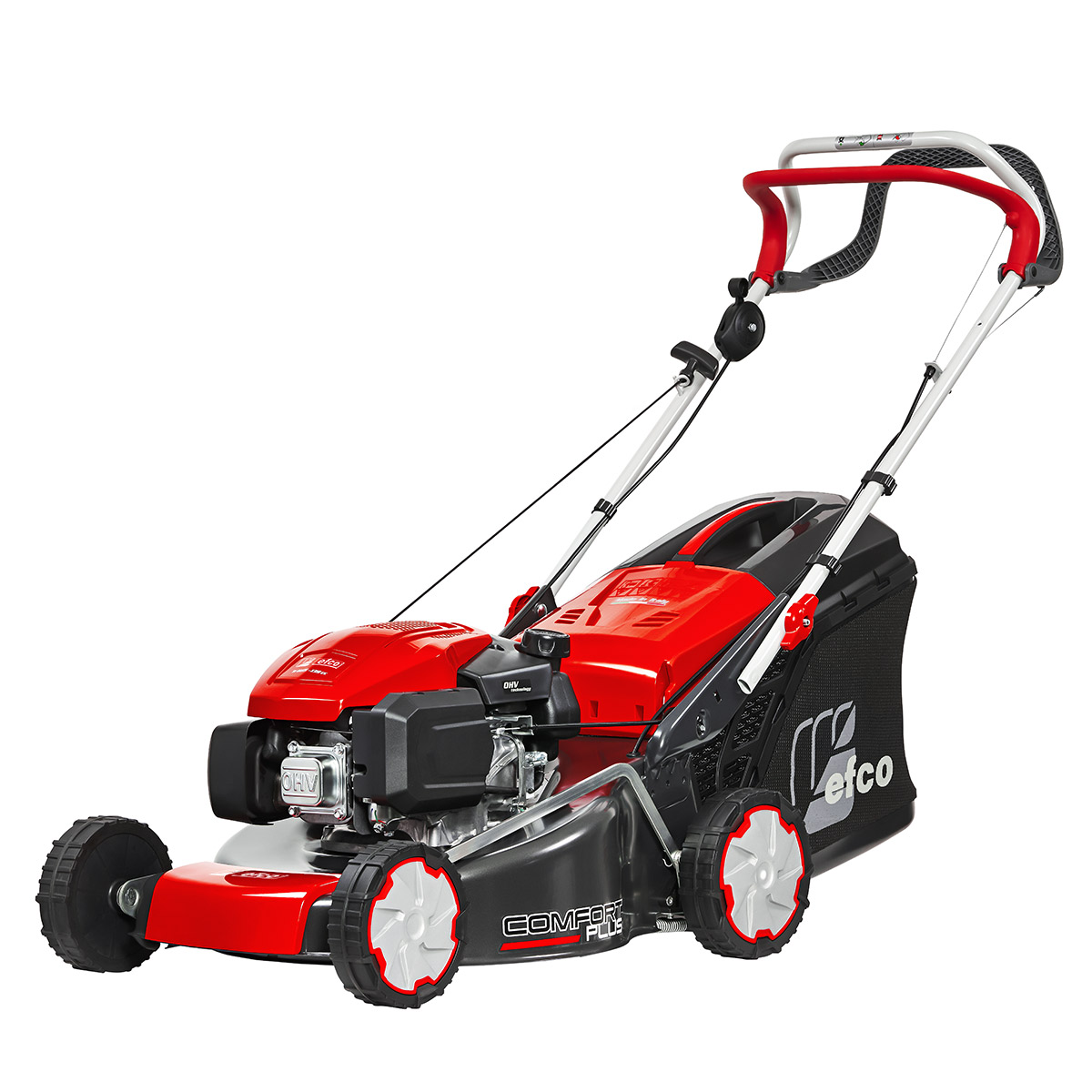 Grasmaaier – staal chassis – Emak K 655 OHV – 51 cm – Zelftrekkend – Mulching optioneel - Afbeelding 2