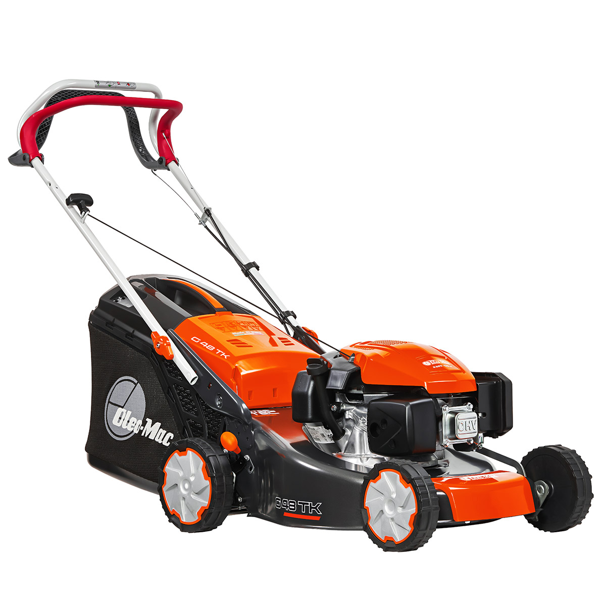 Grasmaaier – staal chassis – Emak K 605 OHV – 46 cm – Zelftrekkend – Mulching optioneel