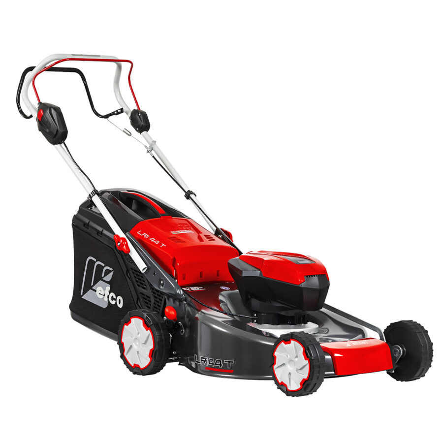 Grasmaaier (Plaatstaal) 40 V Trekker 44cm met batterij Bi 5.0 Ah en st