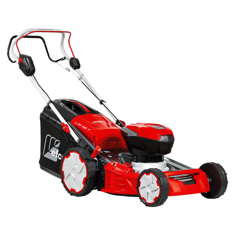 Grasmaaier (Plaatstaal) 40 V Trekker 48cm met batterij Bi 5.0 Ah en st