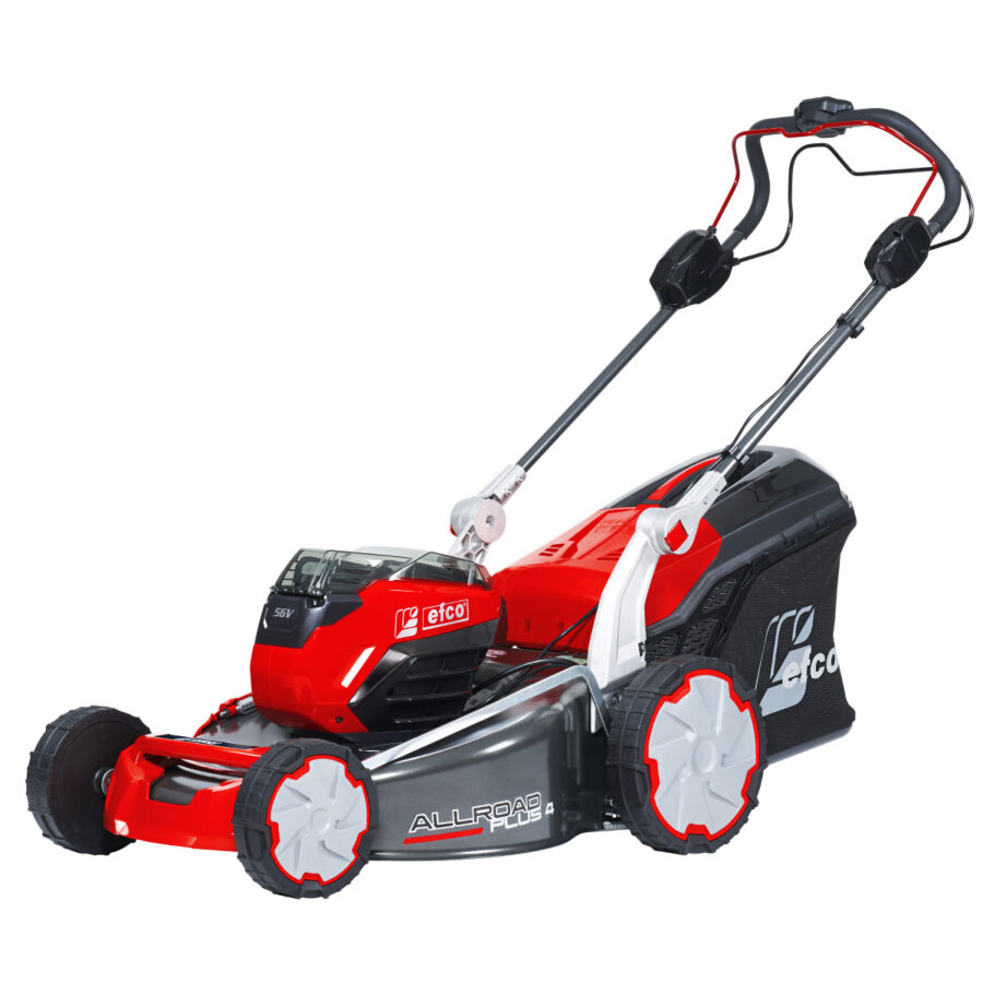 Grasmaaier (Plaatstaal) 56 V Trekker 48cm met batterij Bi 8.0 Ah en st